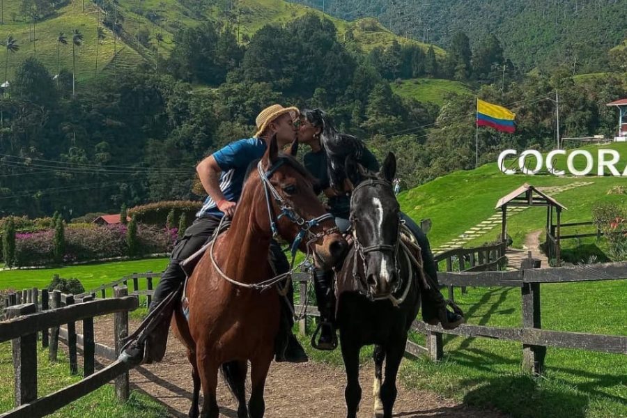 Cabalgata mixta 4 puntos Valle del Cocora