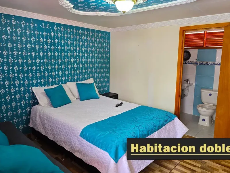 Habitación doble sin balcon
