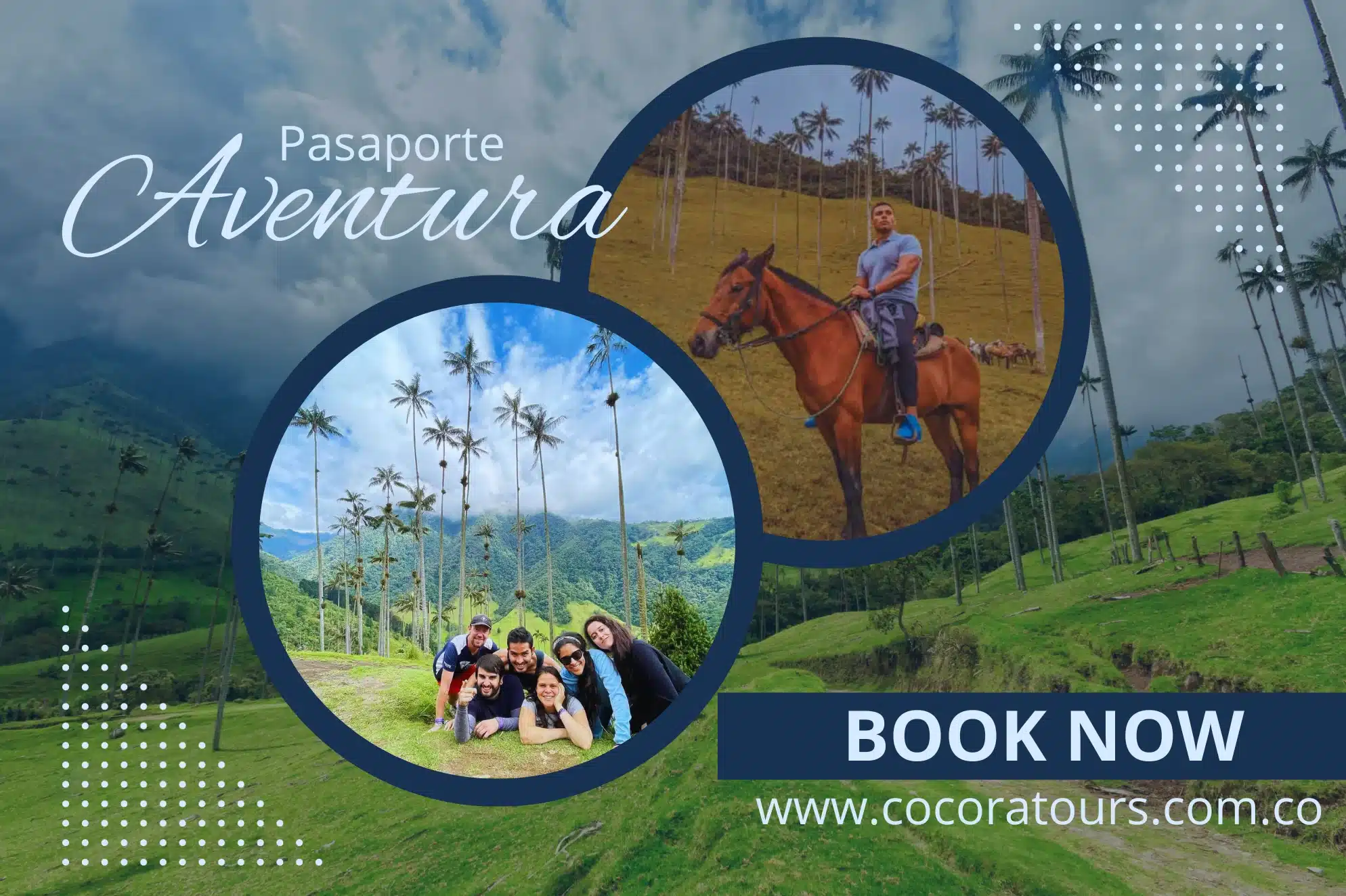 Pasaporte Aventura en Valle del Cocora