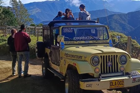 Transporte y entrada valle de cocora