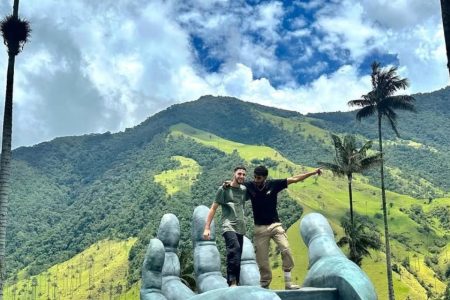 Excursión grupal valle de cocora