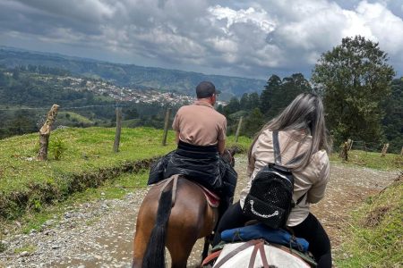 Cabalgata miradores y la cascada de sestillal Salento