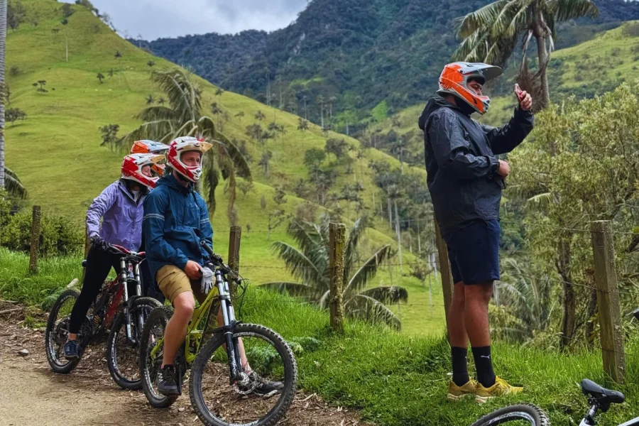 Carbonera bike tour desde Salento quindio