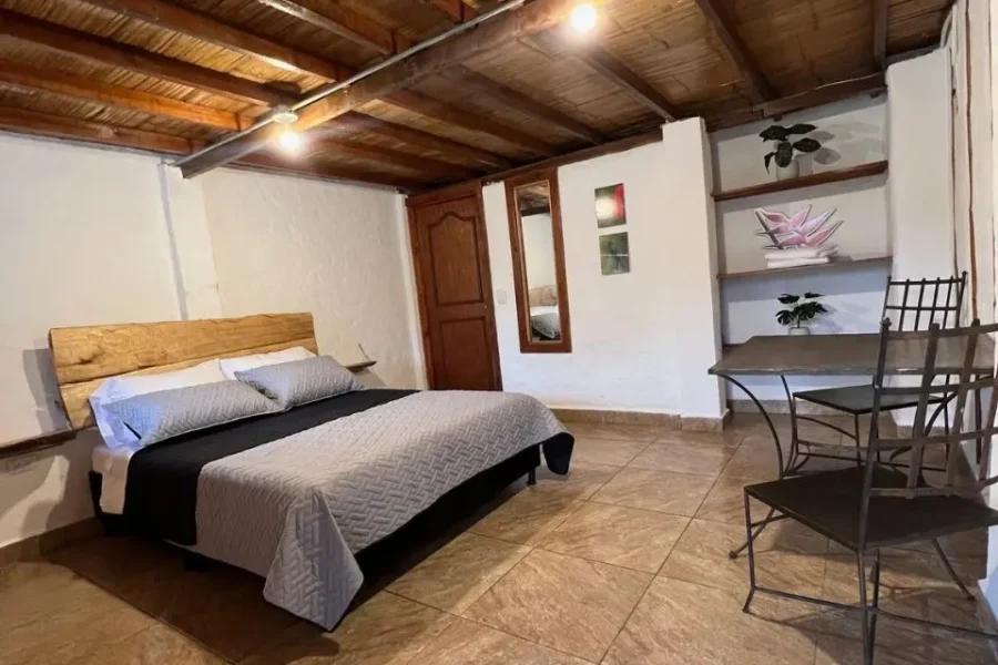 Habitacion doble interna Hebron valle del cocora