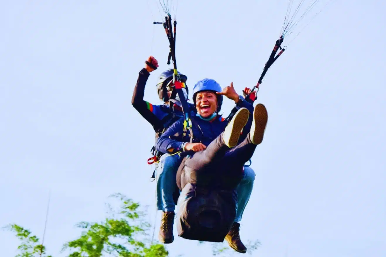 Parapente en buena vista quindio