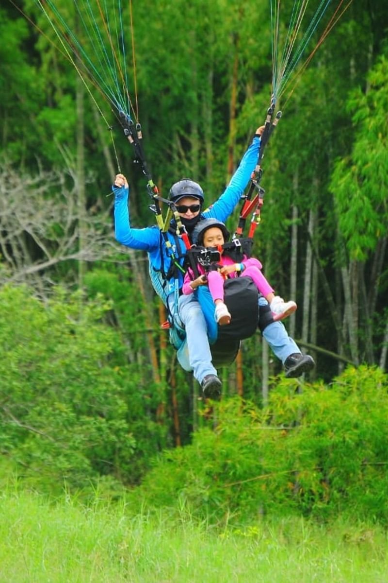 Parapente en buena vista quindio