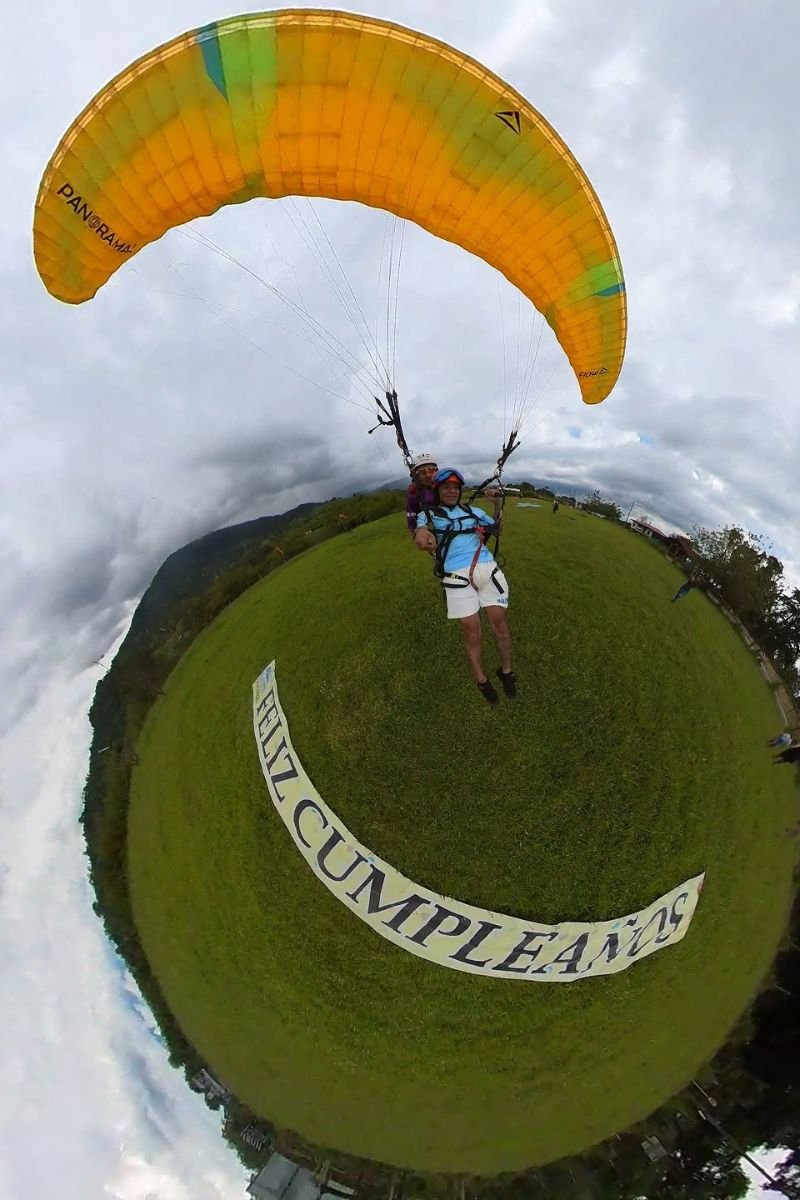 Parapente en buena vista quindio