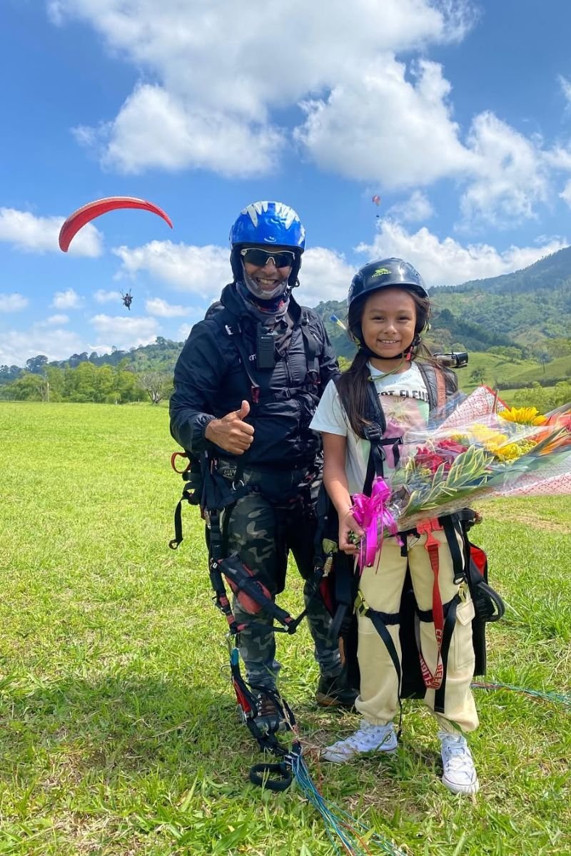Parapente en buena vista quindio