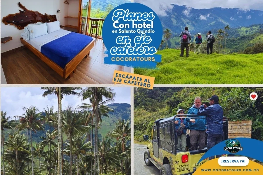Plan con hospedaje el santuario de palmas Carbonera