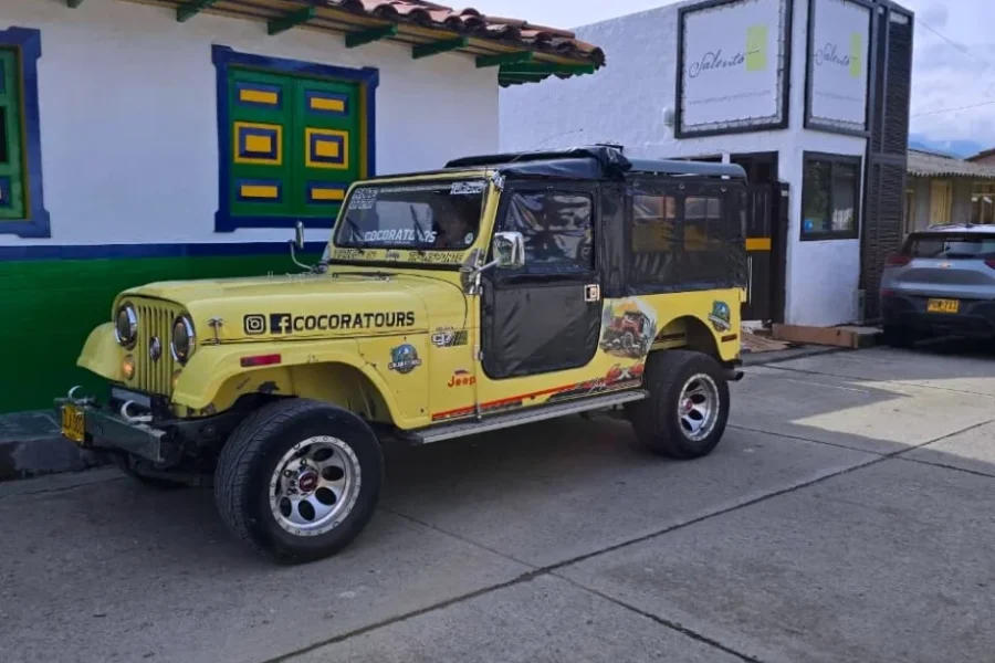 Transporte y entrada valle de cocora