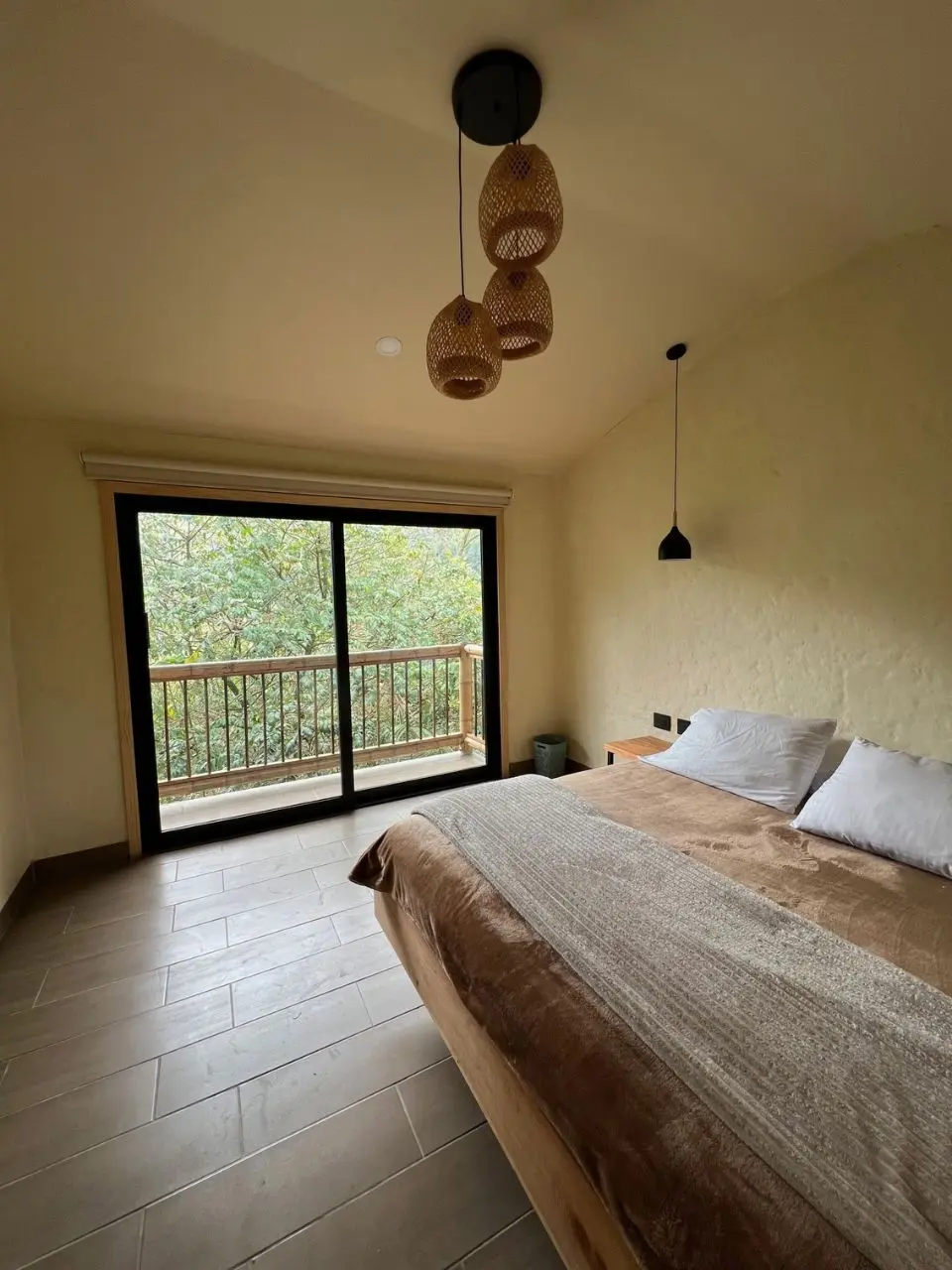 Habitación doble con balcón Hebron valle del cocora