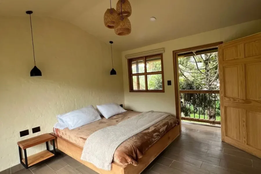 Habitación doble con balcón Hebron valle del cocora